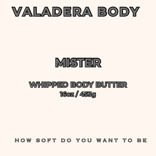 MISTER WHIPPED BODY BUTTER 16 OZ
