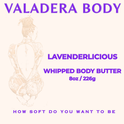 LAVENDERLICIOUS WHIPPED BODY BUTTER 8OZ