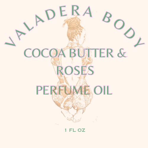 COCOA BUTTER & ROSES PERFUME OIL 1 FL OZ