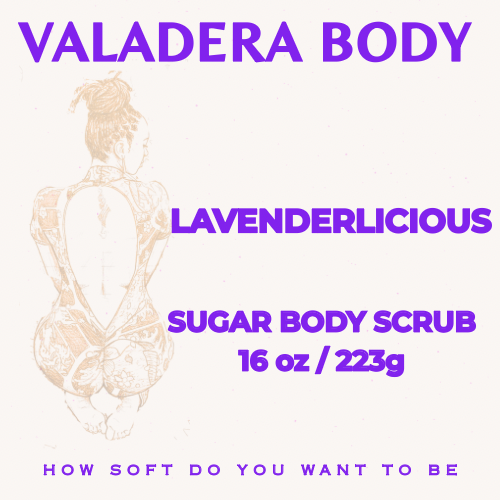 LAVANDERLICIOUS BODY SCRUB 16OZ