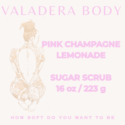PINK CHAMPAGNE LEMONADE SUGAR SCRUB 16 OZ